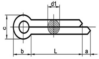 din-94-cottar-split-pin